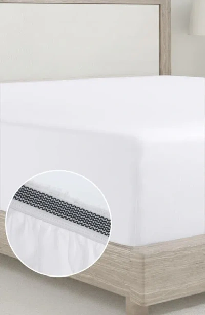 California Design Den Signature Comfort 100% Egyptian Cotton Cool Percale Sheet Set In White