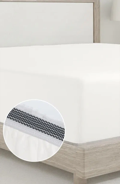 California Design Den Signature Comfort 100% Egyptian Cotton Cool Percale Sheet Set In White