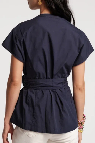 Frances Valentine Eve Top In Blue