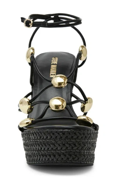 Steve Madden Oaklie Platform Slide Sandal In Multi