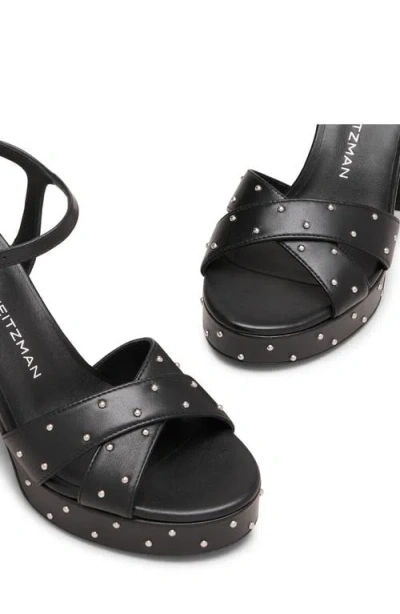 Stuart Weitzman Dayna Sostud Platform Sandal In Multi
