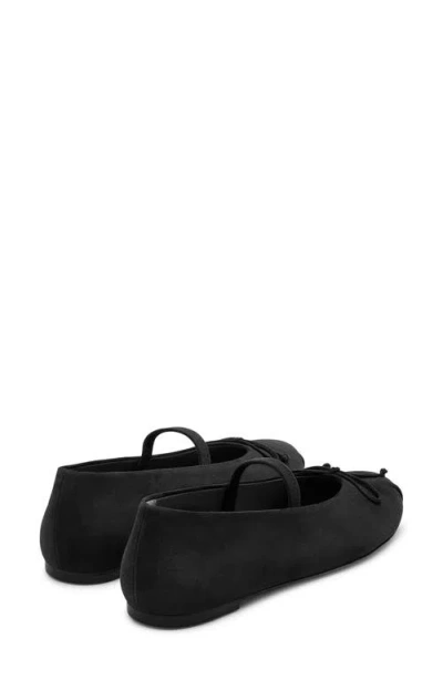 Stuart Weitzman Prima Suede Mary Jane Ballerina Flats In Burgundy