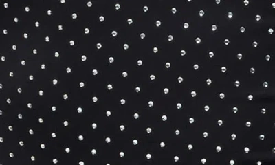 Edikted Georgey Rhinestone Bodysuit In Black