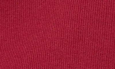 Edikted Lorie Oversize Polo Sweater In Burgundy