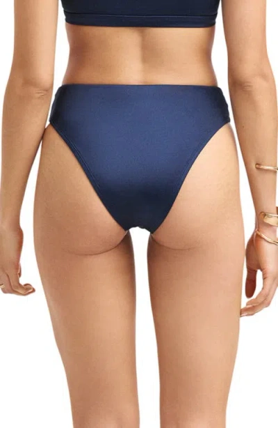 Vitamin A ® Terra High Waist Bikini Bottoms In Blue