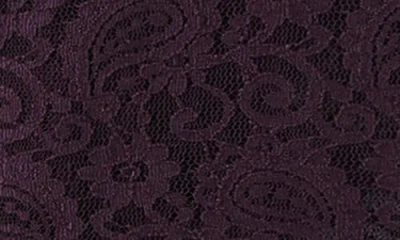 Mango Mock Neck Lace Top In Multi