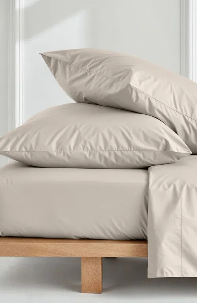 Italic Luxe Australian Sateen Sheet Set In Neutral