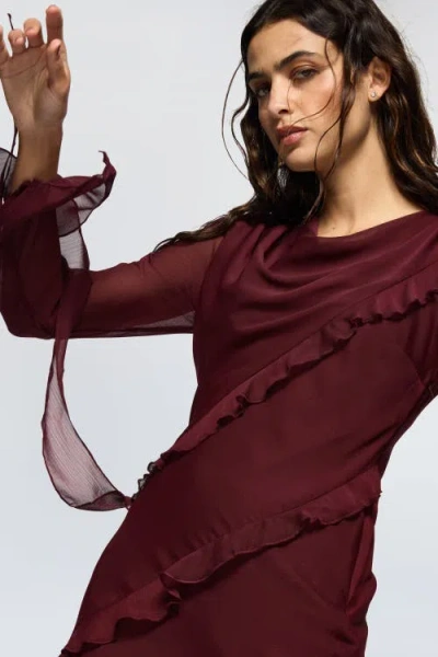 Daska Circe Dress In Brown