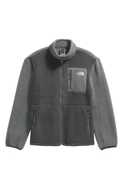 The North Face Yumiori Recycled Fleece Jacket In Gray