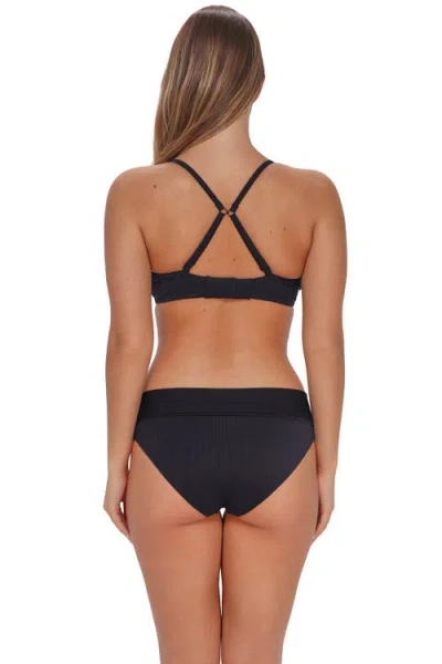 Sunsets Kauai Keyhole Bikini Swimsuit Top In Black