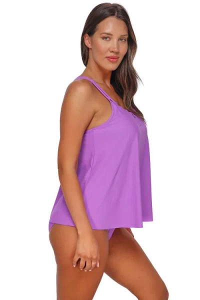 Sunsets Escape Molly Bandeau Tankini Swimsuit Top
