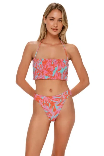 Swim Systems Byron High Waist Bikini Swim Bottoms In Pink