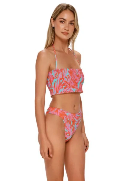 Swim Systems Byron High Waist Bikini Swim Bottoms In Pink