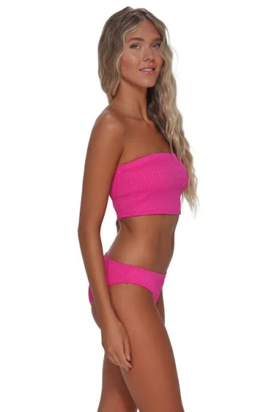 Pacifica By Sunsets Shellie Tube Top Bikini Swimsuit In Pink