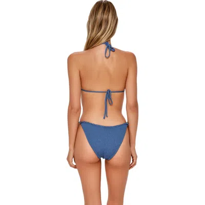 Swim Systems Kali Tie Side Bikini Swim Bottoms In Blue