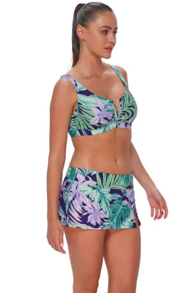 Sunsets Vienna V-wire Bikini Swimsuit Top In Multi