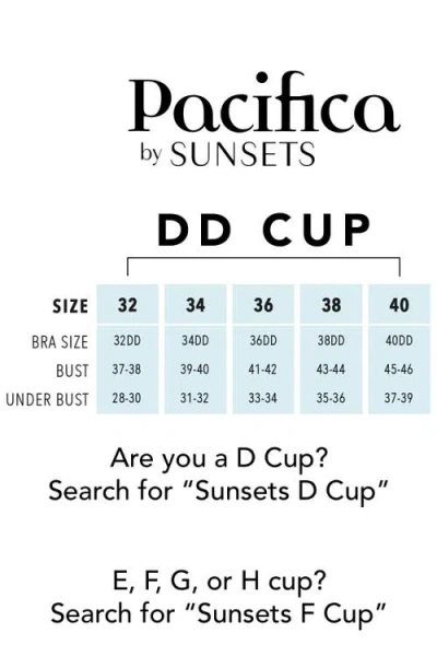 Pacifica By Sunsets Coralie Tankini Swimsuit Top