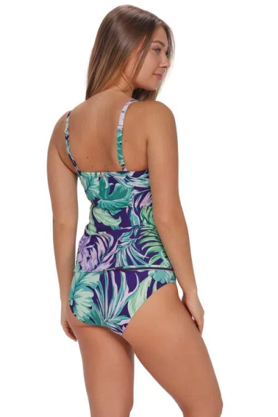 Sunsets Forever Tankini Swimsuit Top In Multi
