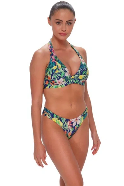 Sunsets Dora Double Tab Bikini Swim Bottoms In Multi