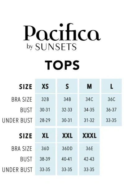 Pacifica By Sunsets Shellie Tube Top Bikini Swimsuit In Purple