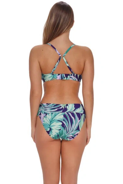 Sunsets Kauai Keyhole Bikini Swimsuit Top In Animal Print