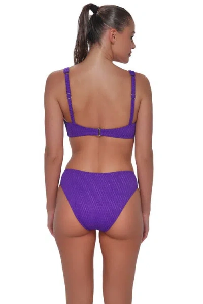 Pacifica By Sunsets Mirabella Bikini Swimsuit Top In Purple