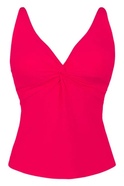 Sunsets Forever Tankini Swimsuit Top In Red