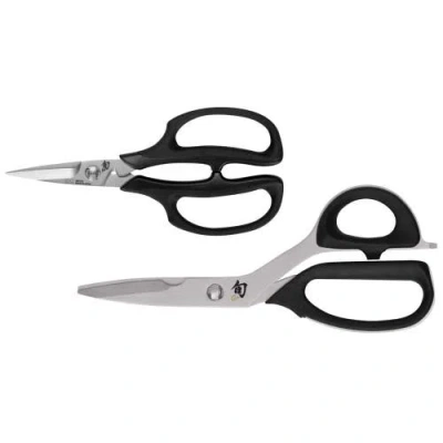 Shun 2 Piece Shear Set In Black