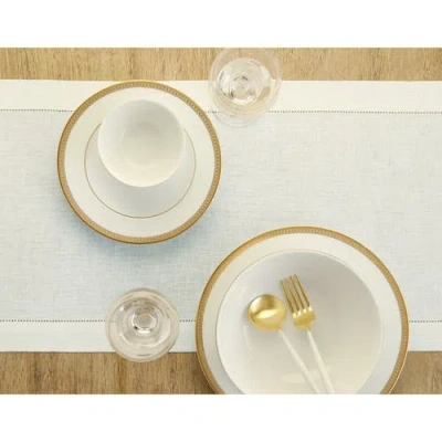 Solino Home Linen Table Runner In Neutral