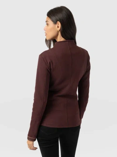 Saint + Sofia Cotton Biker Jacket In Animal Print