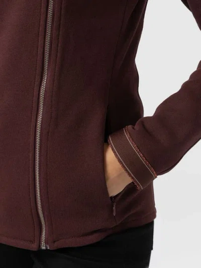 Saint + Sofia Cotton Biker Jacket In Animal Print