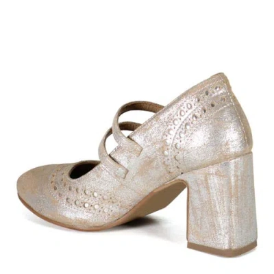 Diba True Jet Liner Leather Mary Jane Heel In Multi