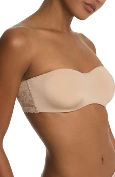 Natori Adapt Smooth Bandeau Strapless Bra In Brown