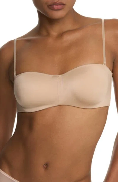 Natori Adapt Smooth Bandeau Strapless Bra In Brown