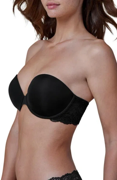 Skarlett Blue Goddess Convertible Strapless Bra In Black
