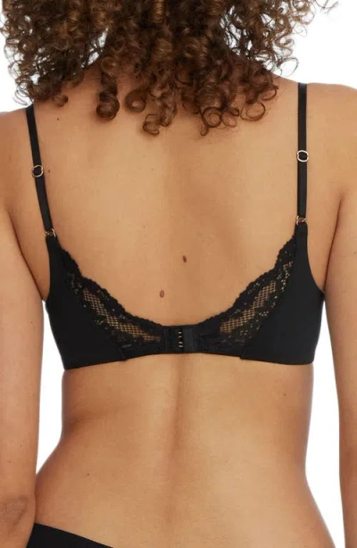 Skarlett Blue Impress Balconette Underwire Bra In Black