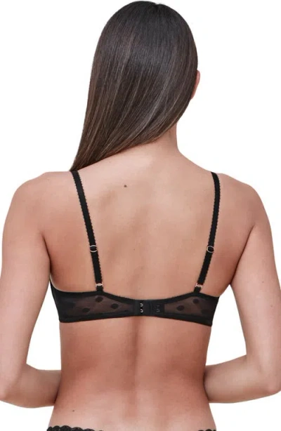 Skarlett Blue Dare Demi T-shirt Bra In Black