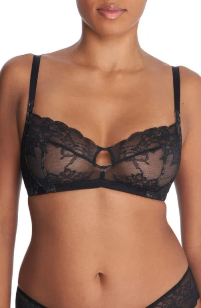 Natori Statement Full Fit Wireless Bra In Black