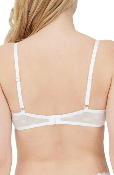 Skarlett Blue Dare Dot Pattern Unlined Underwire Bra In Multi