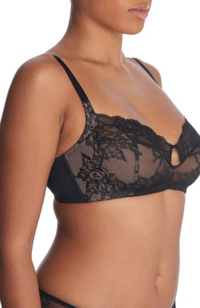 Natori Statement Full Fit Wireless Bra In Black