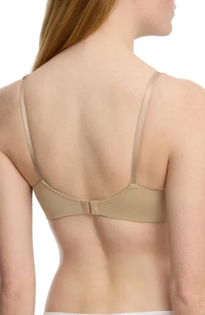 Skarlett Blue Entice Push-up Bra In Brown