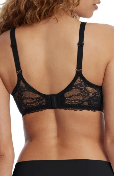 Skarlett Blue Minx Full Coverage Side Support T-shirt Bra In Black