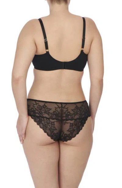 Natori Statement Lace Side Support Bra In Black