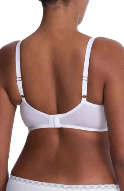 Natori Statement Lace Side Support Bra In White