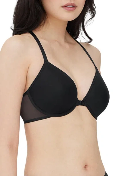 Skarlett Blue Spellbound Front Close Spacer Bra In Black