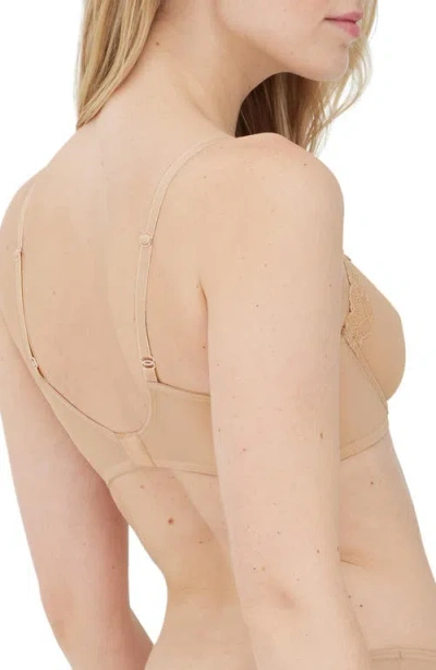 Skarlett Blue Passion Unlined Underwire Bra In Neutral