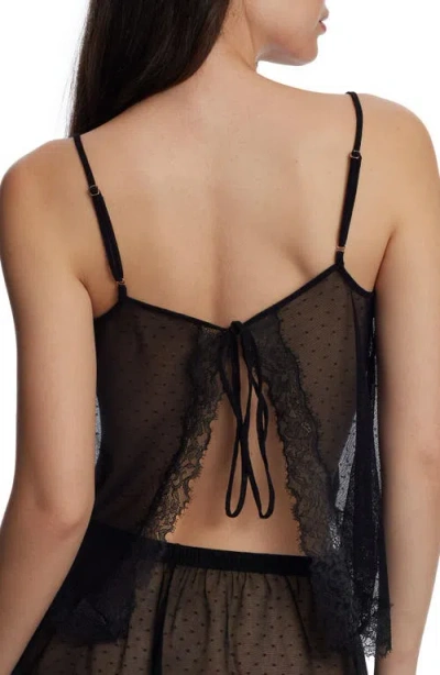 Skarlett Blue Entice Lace Cami In Black