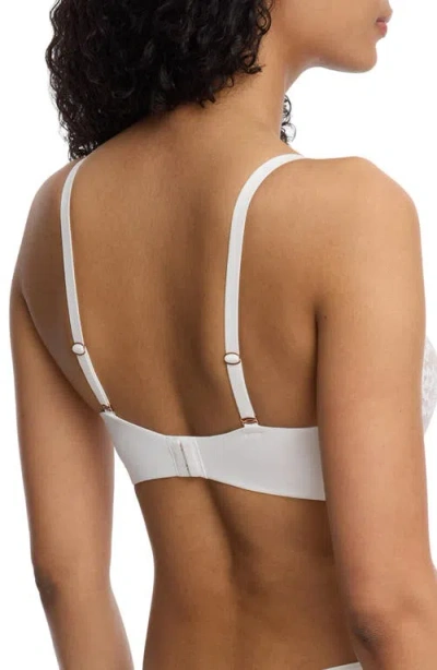 Skarlett Blue Minx Balconette Padded Underwire T-shirt Bra In White