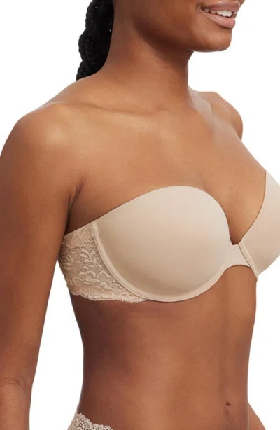 Skarlett Blue Goddess Convertible Strapless Bra In Brown