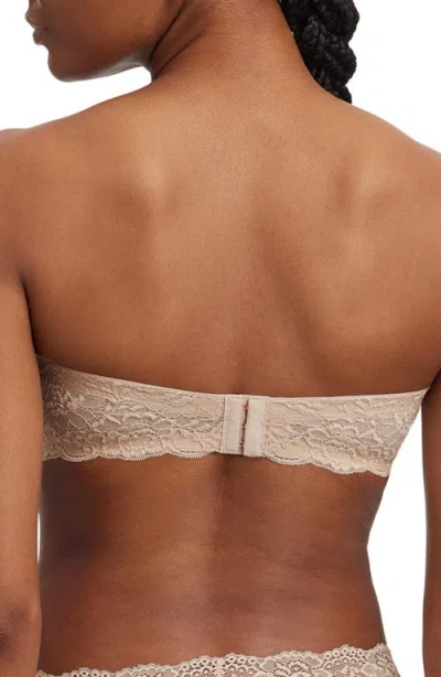 Skarlett Blue Goddess Convertible Strapless Bra In Brown